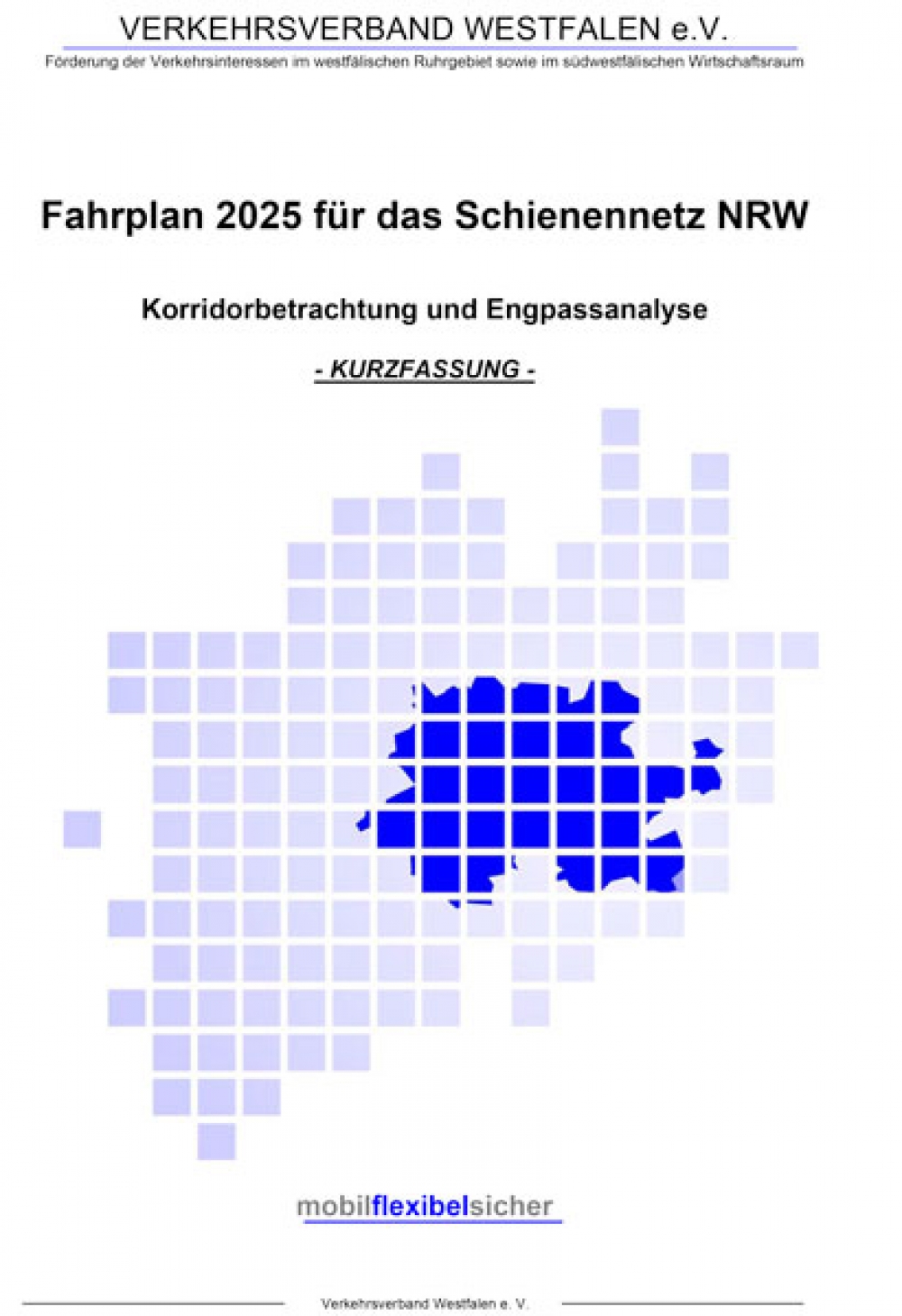 Fahrplan 2025 für das Schienennetz NRW