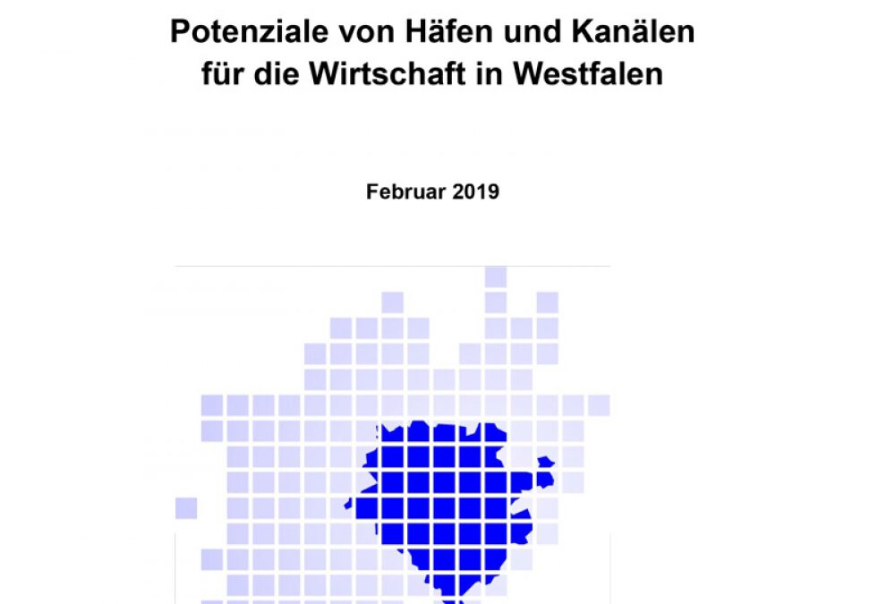 2019Kurzfassung: Hafenkonzept Verkehrsverband Westfalen – Potenziale von Häfen und Kanälen für die Wirtschaft in Westfalen